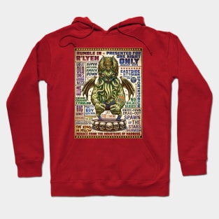 Rumble in R'lyeh Poster Hoodie